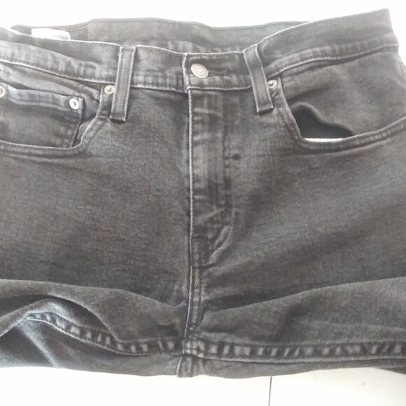 Levi's 502 Men's black/dark gray jeans - Picture 14 of 16